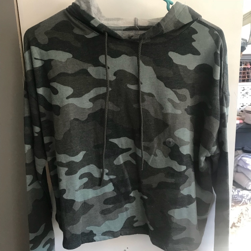 Camo hoodie brand new with tags